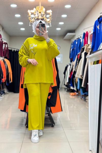 100602 İNCİ TAKIM Hardal Sarısı