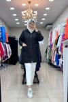 1020 KAPİTONE CEKET  Siyah