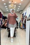 10572 HALKALI SWEAT Kahverengi