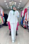1070 Sare Tunik Ekru