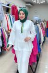 1070 Sare Tunik Ekru