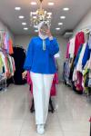 1070 Sare Tunik Mavi
