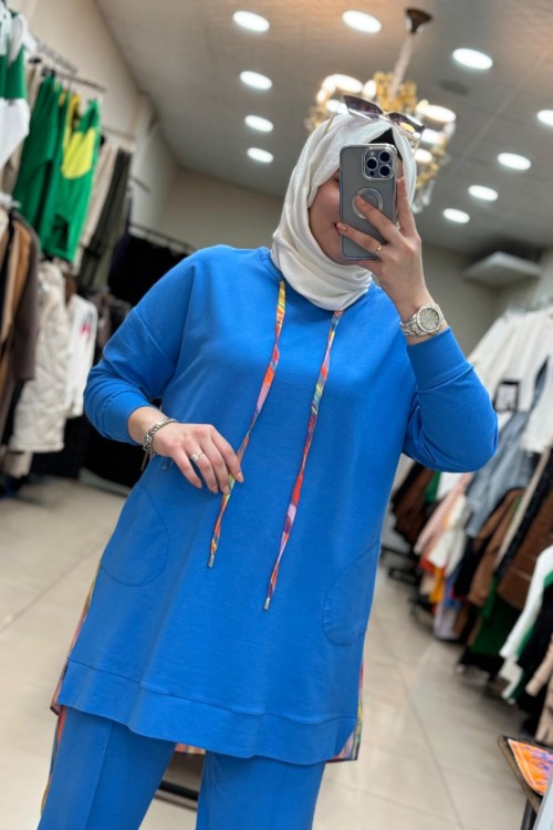 14192 Renkli Takım Mavi Mavi