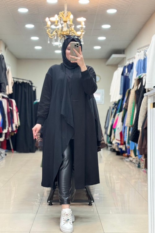 15185 SİYAH KAP Siyah