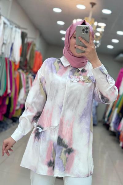 2000 Fulya Gömlek Pembe