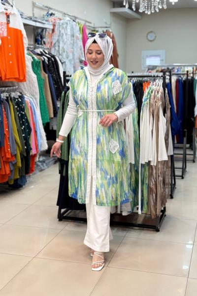 20160 SİMLİ FİLE 3 LÜ TAKIM Saks Mavisi