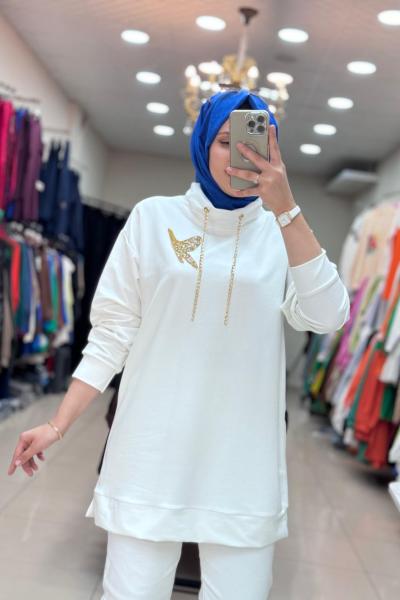 2023 BEYMEN TUNİK  Beyaz