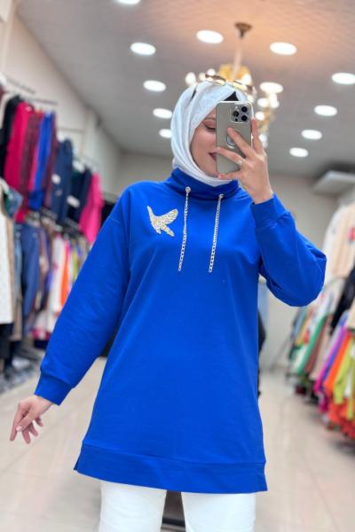 2023 BEYMEN TUNİK  Saks Mavisi