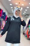 2024 LALE TUNİK Siyah