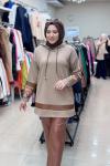2031 KOLU DESENLİ SWEAT Kahverengi