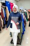 2036 FİLELİ SWEAT Lacivert