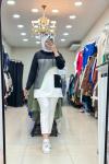 2036 FİLELİ SWEAT Siyah