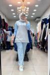 2038 GÖMLEK SWEAT Gri