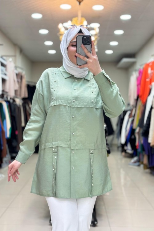 2054 TAŞ GÖMLEK  Haki