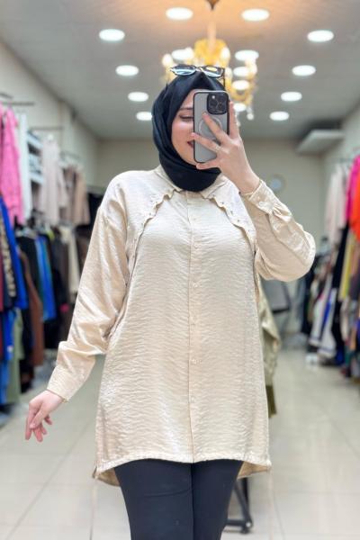 2056 ELZA GÖMLEK  Vizon