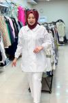 2070 COTTON CEBİ TAŞLI GÖMLEK Beyaz