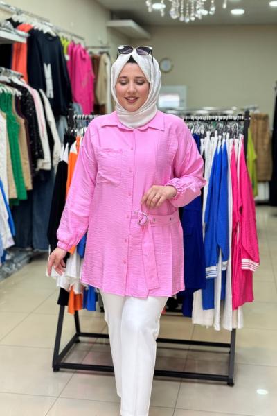 2080 ALYA GÖMLEK  Pembe