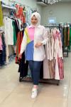 2090 TEK TARAFI RENKLİ GÖMLEK  Pembe