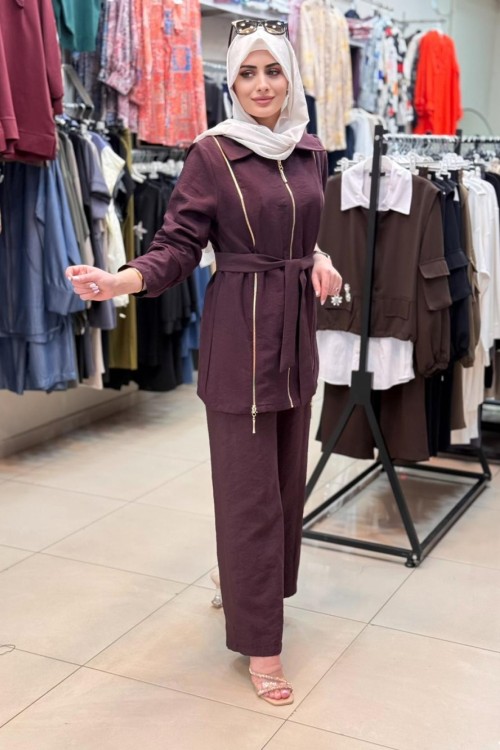 2121 FERMUARLI TAKIM Bordo