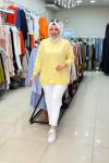 2382 OVERSİZE SWEATSHIRT Sarı