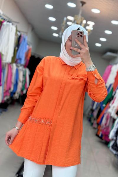 2998 Esio gömlek Turuncu