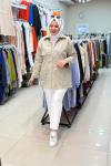 3022 ALLER DETAYLI FERMUARLI CEKET Haki