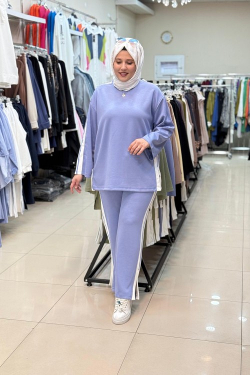 3047 KONTRAST GARNİ TAKIM Lila