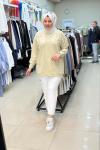 3052 YILDIZ MOTİFLİ SWEATSHIRT OLİVE