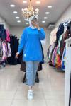 30644 BASIC TUNİK  Mavi