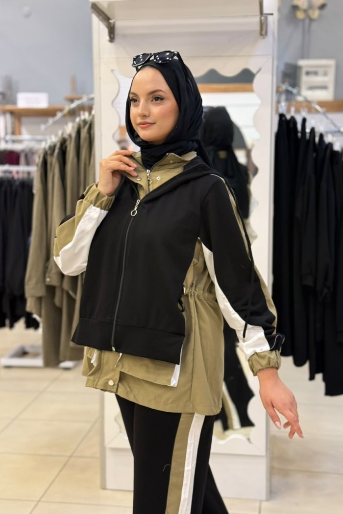 3200 Masimo Takım Siyah Haki