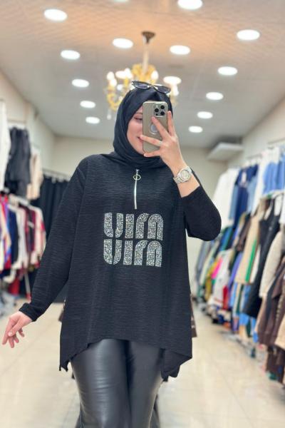 3210 MİU MİU SWEAT  Siyah