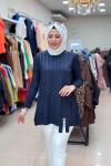 35041 SOĞUK MERSERİZE TRİKO Lacivert