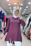 35041 SOĞUK MERSERİZE TRİKO Mürdüm
