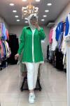3703 İÇLİKLİ İKİLİ TAKIM Benetton Yeşil