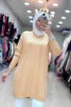 4212 GÜNER MERSERİZE TUNİK Vizon