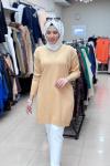 4212 GÜNER MERSERİZE TUNİK Vizon