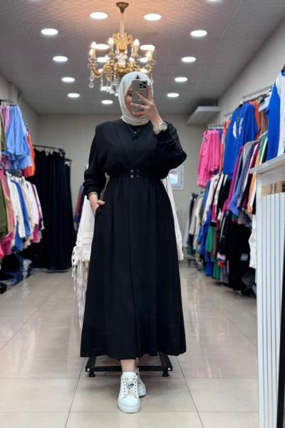4255 KİMONO Siyah