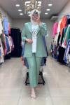 5205 BLAZER TAKIM Mint Yeşili