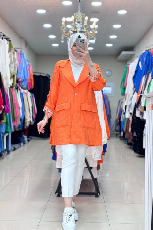 5553 NOQTA CEKET  Turuncu