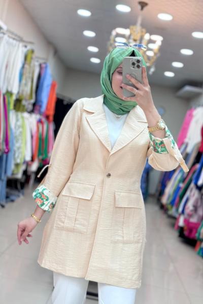 5553 NOQTA CEKET  Bej