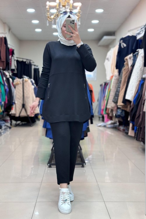 6514 NOŞYO TAKIM  Siyah