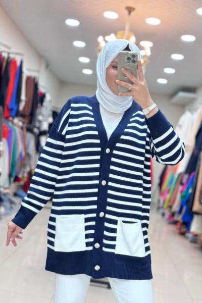 7005 AFRA HIRKA  EKRU-LACİVERT