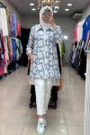 8005 JAKARLI CEKET  Mavi