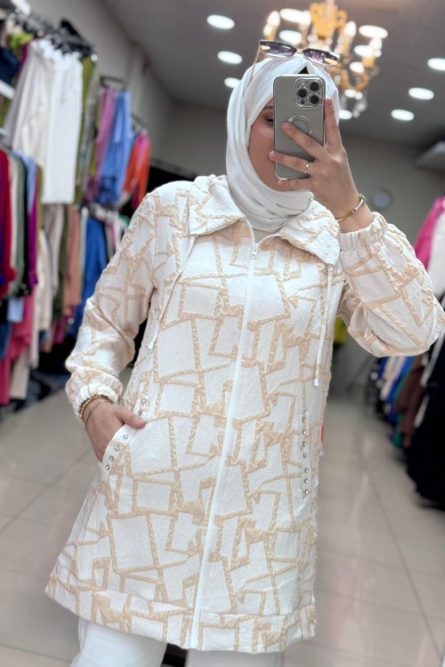 8005 JAKARLI CEKET  Camel