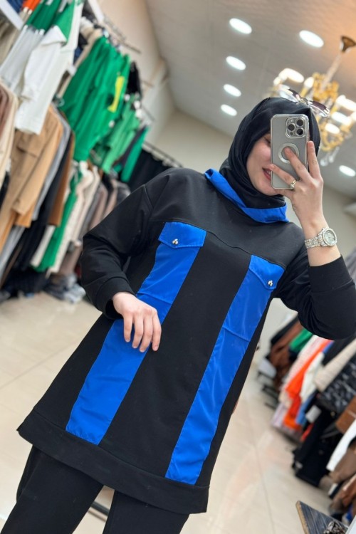 9629 Kap. Takım Mavi  Mavi