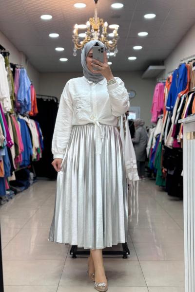 9641 ETEKLİ TAKIM  Gri