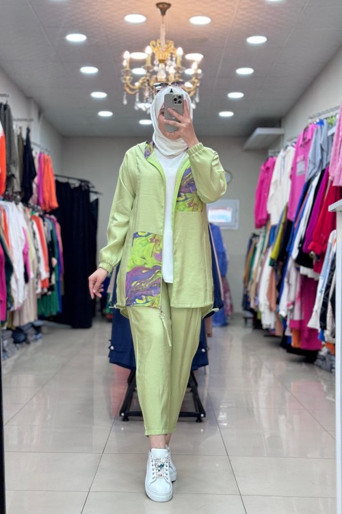 9648 KETEN TAKIM Fıstık Yeşili