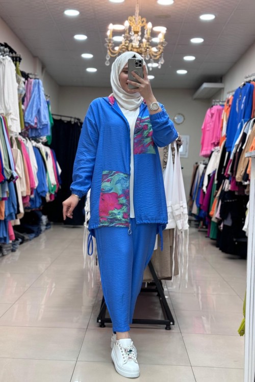 9648 Keten Takım Mavi