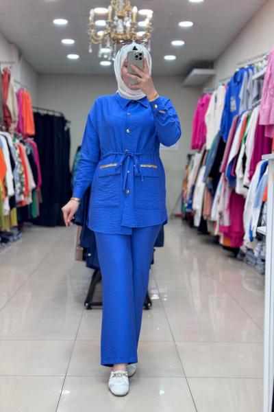 9655 ŞEYDA TAKIM  Saks Mavisi