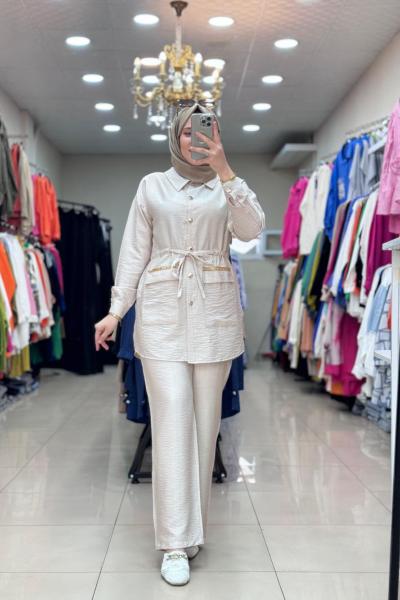 9655 ŞEYDA TAKIM  Taş Rengi